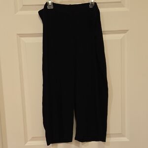 Travelers By Chico's Black Cropped Pants Sz Petite 3